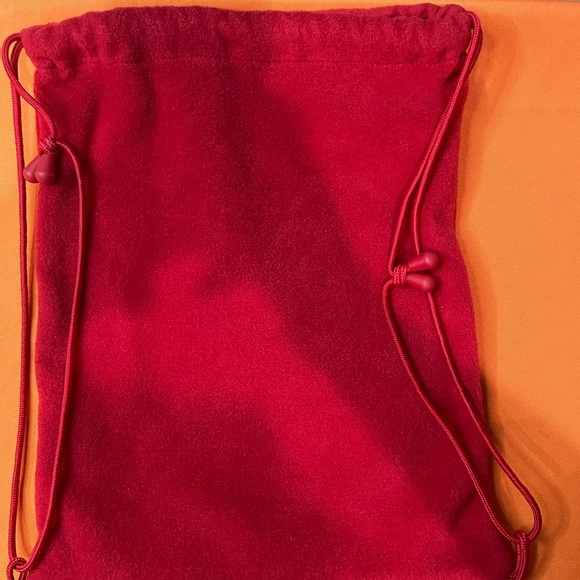 Red Drawstring Bag with Freddy Kruger Graphic - Picture 2 of 5